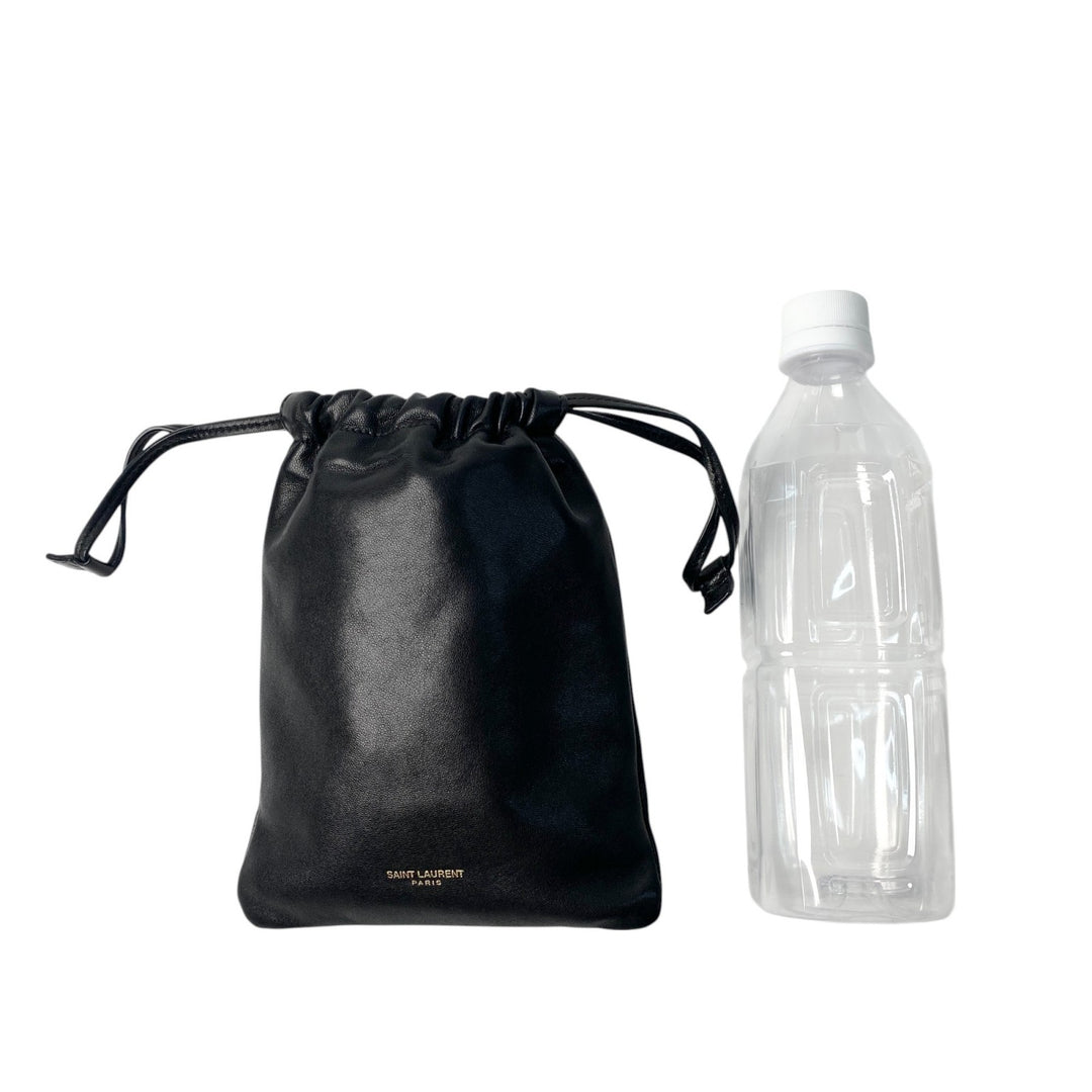 サンローラン SAINT LAURENT レディース ミニ チェーンショルダーバッグ ブラック 斜めがけ クロスボディ 640714