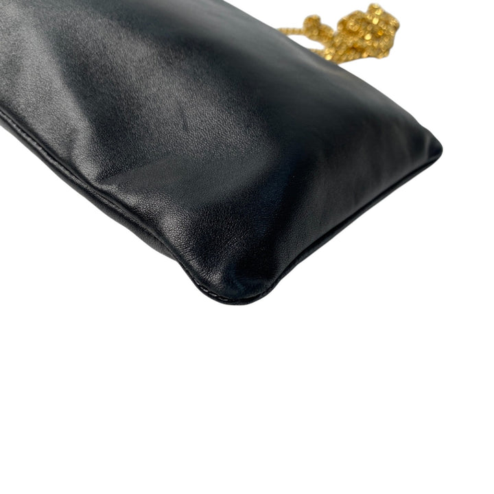 サンローラン SAINT LAURENT レディース ミニ チェーンショルダーバッグ ブラック 斜めがけ クロスボディ 640714