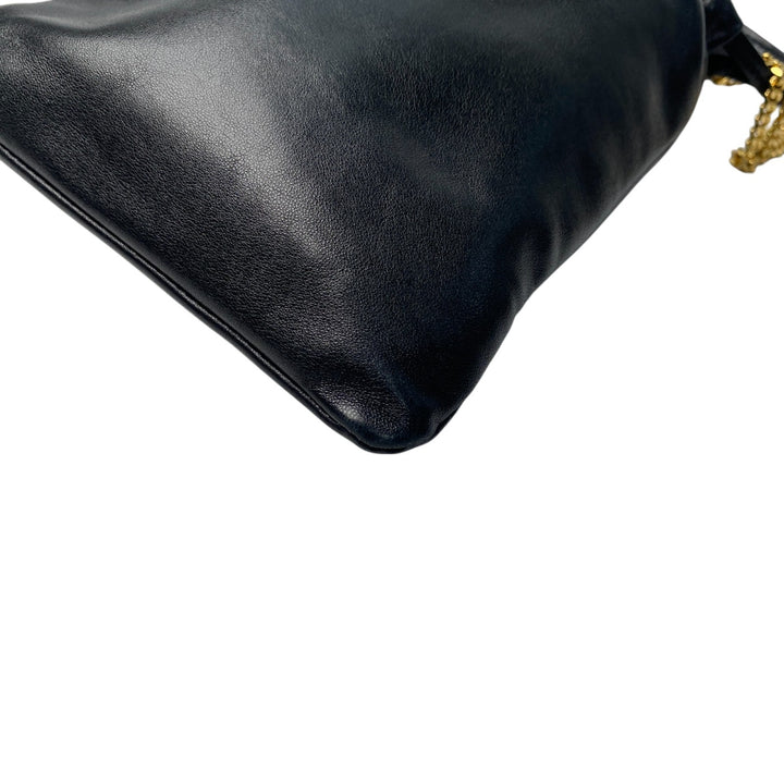 サンローラン SAINT LAURENT レディース ミニ チェーンショルダーバッグ ブラック 斜めがけ クロスボディ 640714