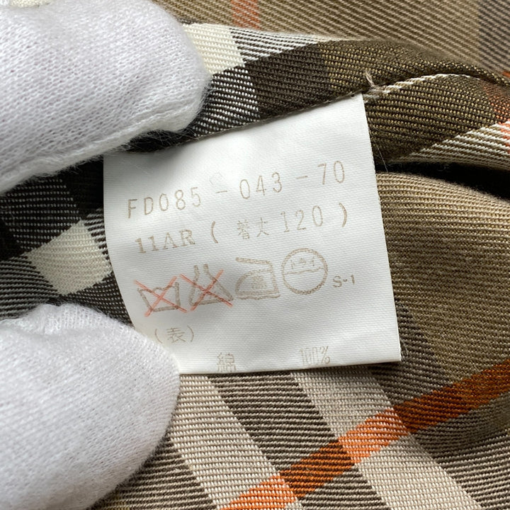 Burberry,s バーバリーズ トレンチコート たま虫 カーキ 11AR メンズ