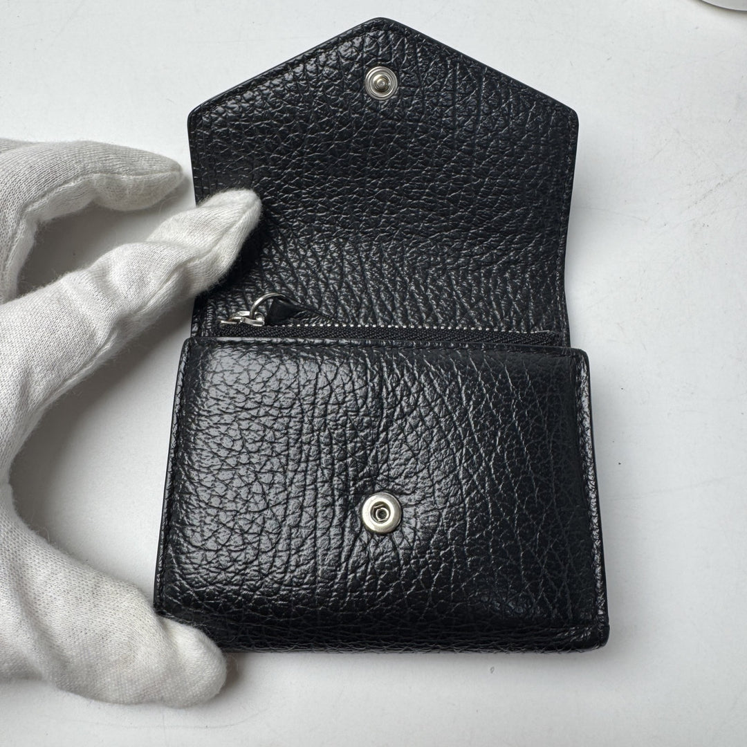 メゾンマルジェラ Maison Margiela コンパクトウォレット S56UI0136 ブラック メンズ