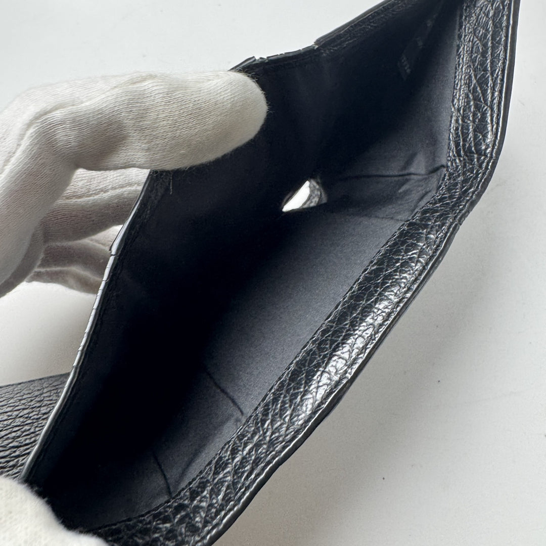 メゾンマルジェラ Maison Margiela コンパクトウォレット S56UI0136 ブラック メンズ
