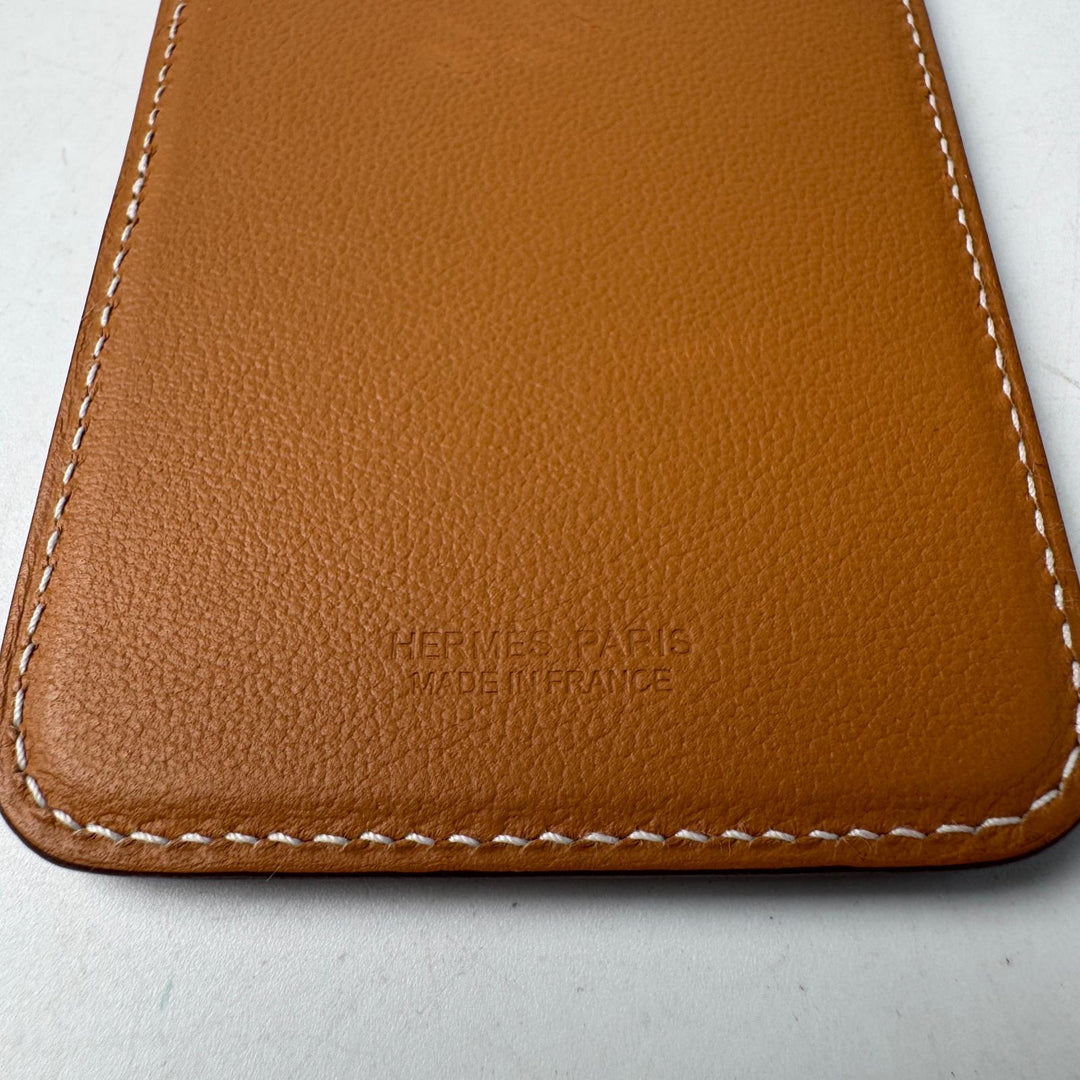 エルメス HERMES カードケース マグセーフ エマン カメ スイフト W刻印 レディース