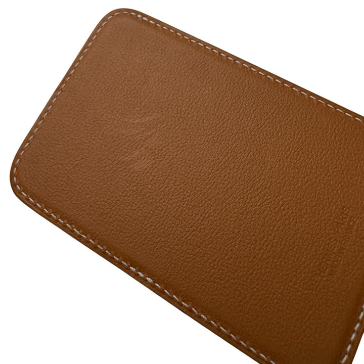 エルメス HERMES カードケース マグセーフ エマン カメ スイフト W刻印 レディース