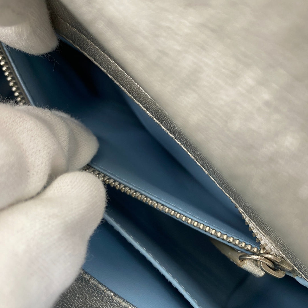 美品 ディオール DIOR レディース マイレディディオール カナージュ 2way ショルダーバッグ ハンドバッグ 斜めがけ クロスボディ