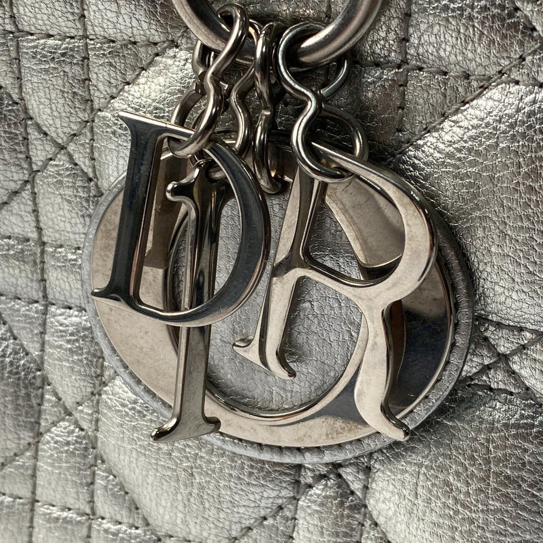 美品 ディオール DIOR レディース マイレディディオール カナージュ 2way ショルダーバッグ ハンドバッグ 斜めがけ クロスボディ