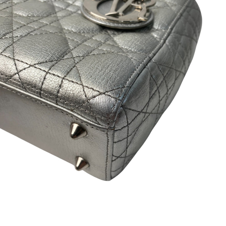 美品 ディオール DIOR レディース マイレディディオール カナージュ 2way ショルダーバッグ ハンドバッグ 斜めがけ クロスボディ