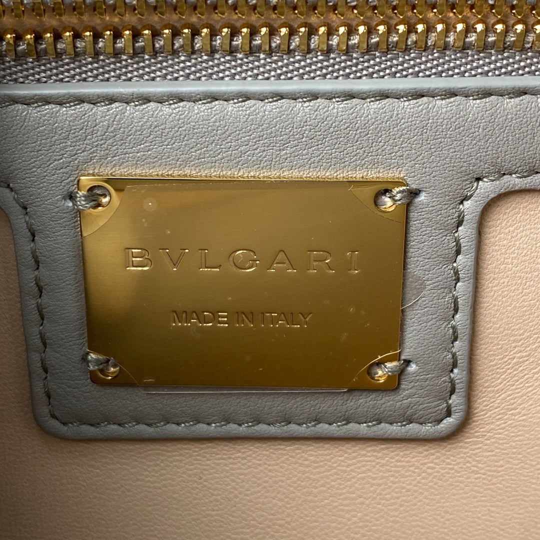 未使用 ブルガリ BVLGARI レディース セルペンティ ハンドバッグ レザー