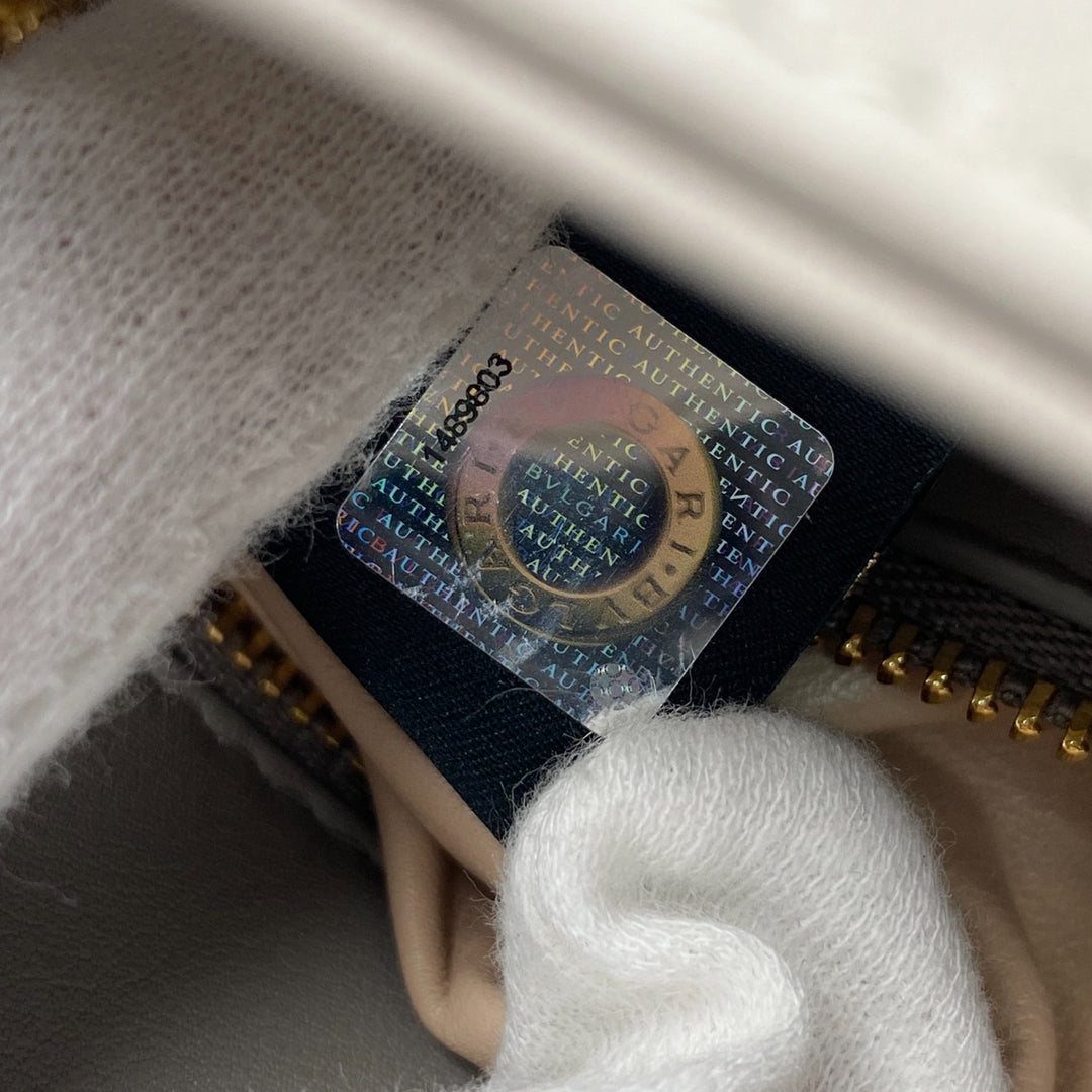 未使用 ブルガリ BVLGARI レディース セルペンティ ハンドバッグ レザー