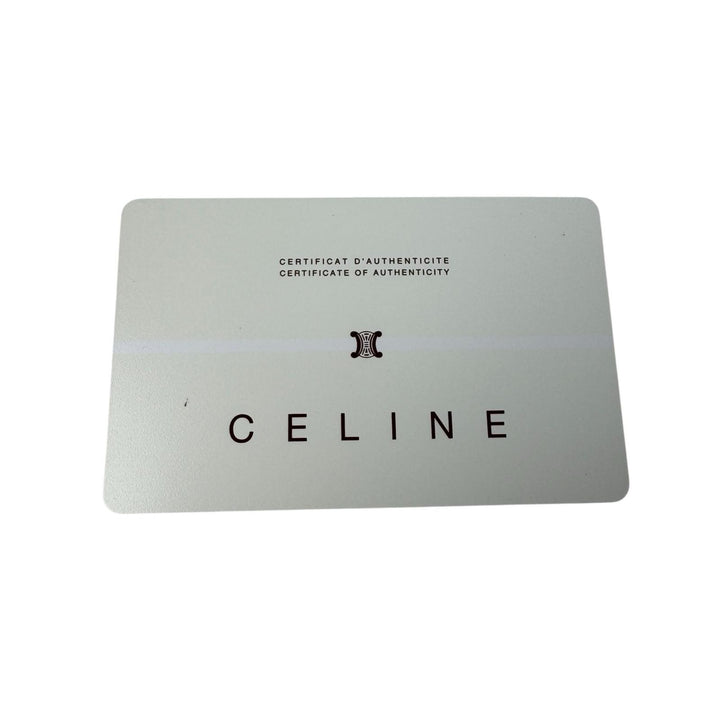 美品 セリーヌ CELINE マカダム ワンショルダー ハンドバッグ キャンバス×レザー レディース