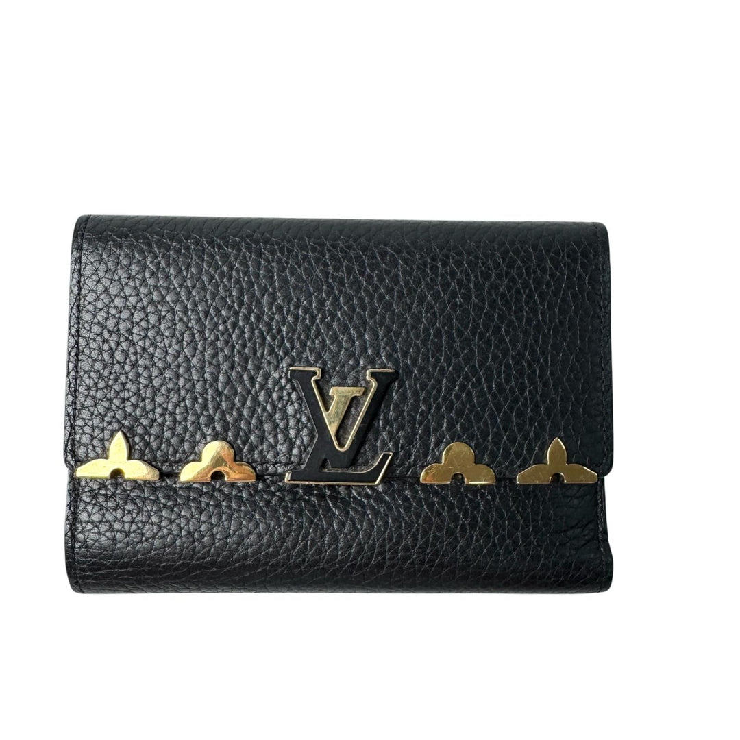 ルイ ヴィトン LOUIS VUITTON ポルトフォイユ カプシーヌ コンパクト M67886 ICあり レディース