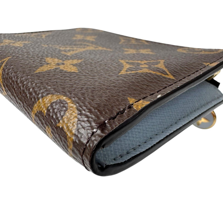美品 ルイヴィトン LOUIS VUITTON モノグラム ポルトフォイユ ノア コンパクトウォレット M14530 IC レディース