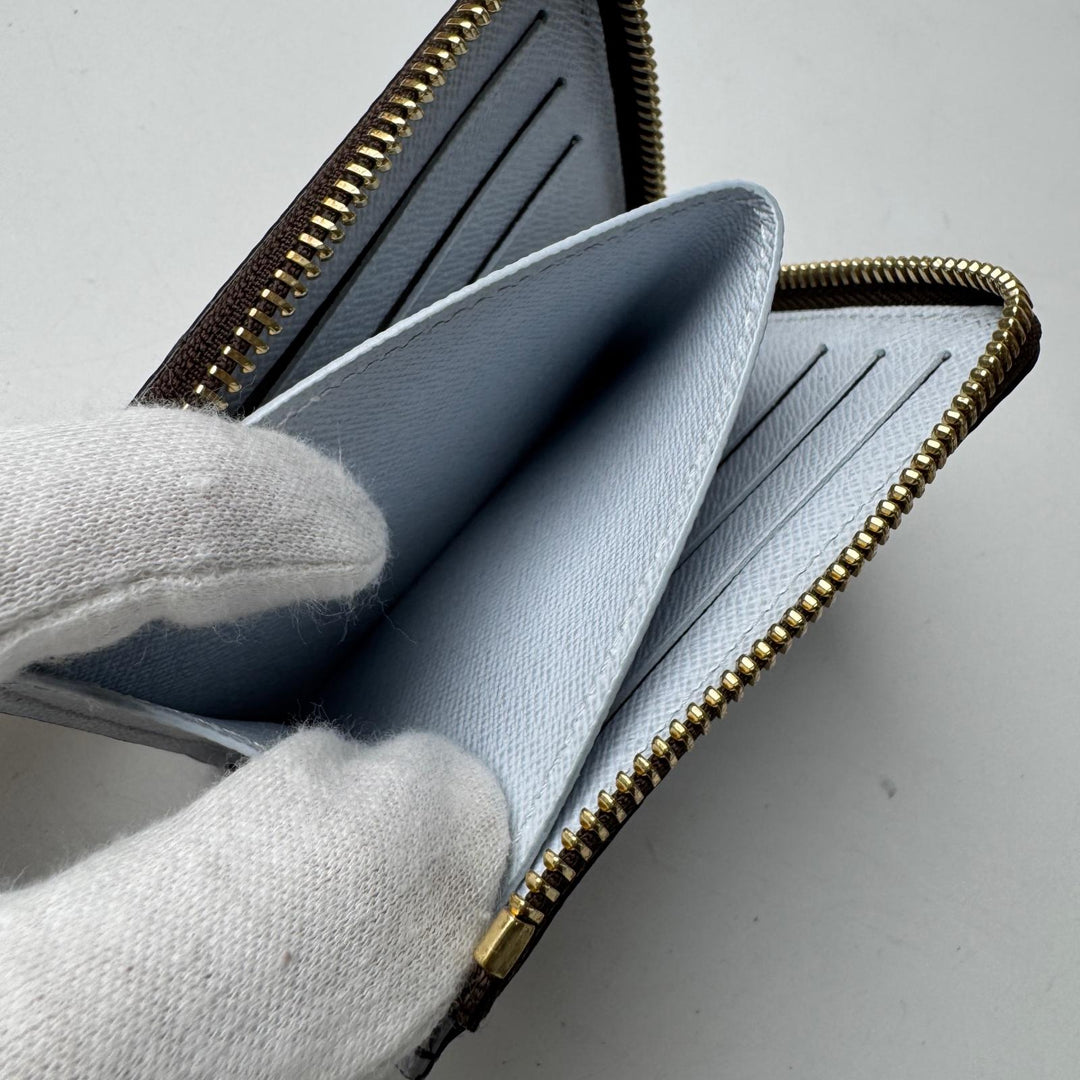 美品 ルイヴィトン LOUIS VUITTON モノグラム ポルトフォイユ ノア コンパクトウォレット M14530 IC レディース