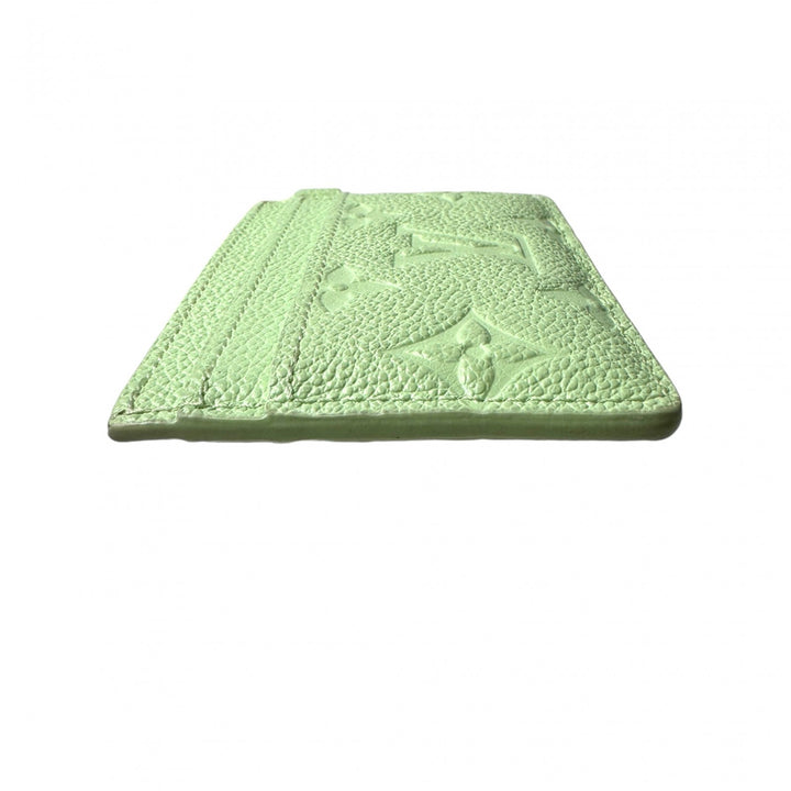 ルイヴィトン LOUIS VUITTON モノグラム アンプラント ポルト カルト LV チャーム カードケース M83584 IC レディース