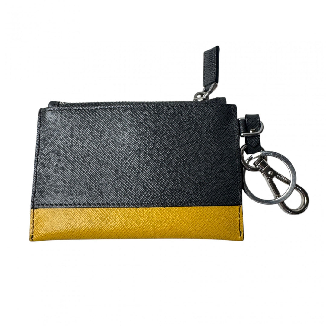 美品プラダ PRADA サフィアーノ ドッグイラスト コインケース 2TT080 レディース