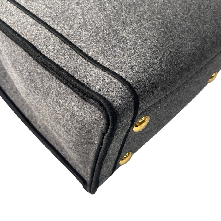 未使用 フェンディ FENDI レディース ショッパー ロゴ トートバッグ 8BH379 肩がけ