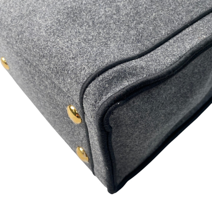 未使用 フェンディ FENDI レディース ショッパー ロゴ トートバッグ 8BH379 肩がけ