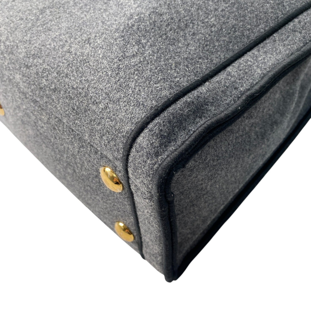 未使用 フェンディ FENDI レディース ショッパー ロゴ トートバッグ 8BH379 肩がけ