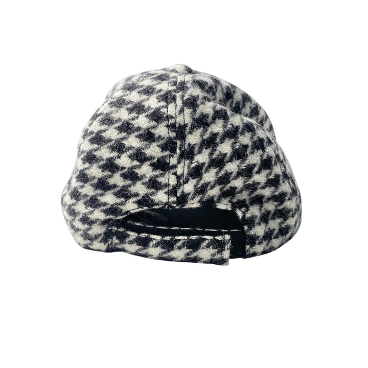 美品 ミュウミュウ MIUMIU ロゴ キャップ M 5HC179 千鳥柄 レディース