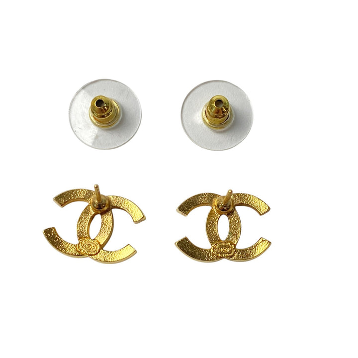 美品 シャネル CHANEL レディース マトラッセ ココマーク ピアス F24 P