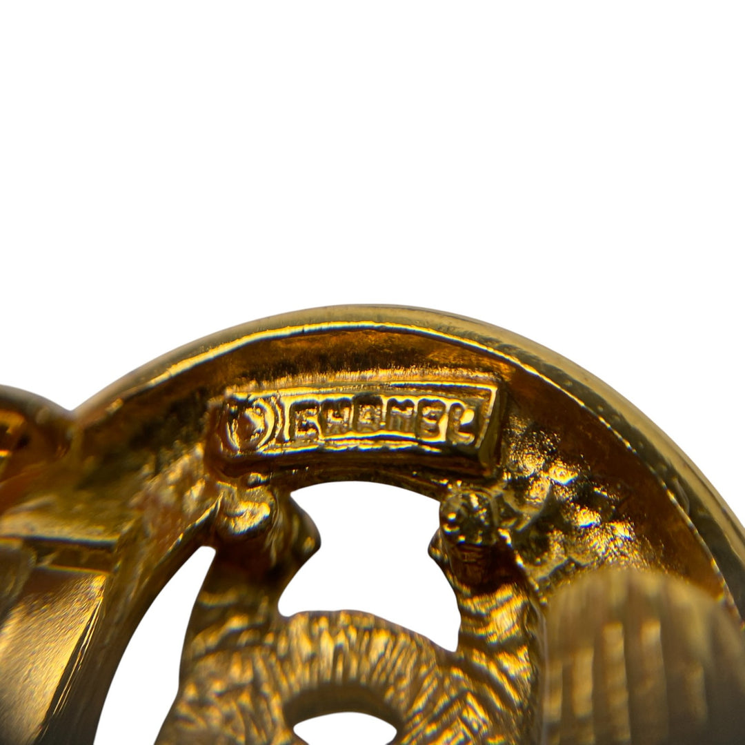 シャネル CHANEL レディース ココマーク イヤリング ゴールド