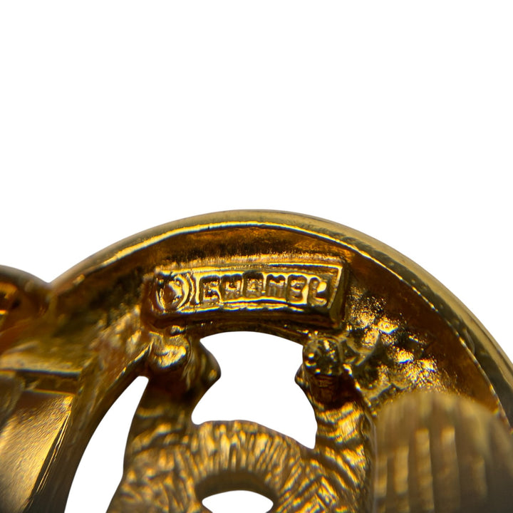 シャネル CHANEL レディース ココマーク イヤリング ゴールド