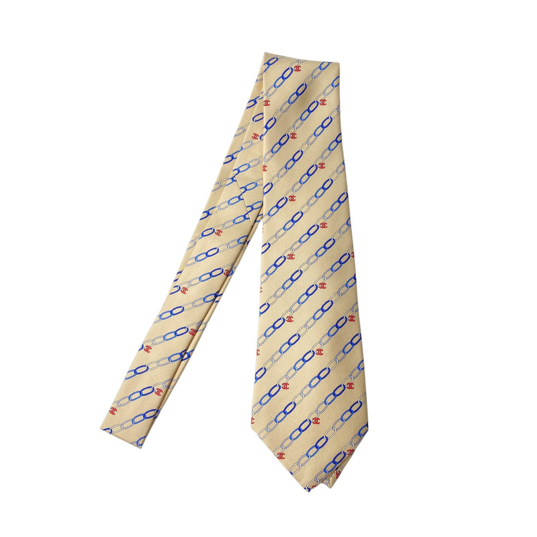 新品 シャネル CHANEL メンズ ココマーク ネクタイ タグ付