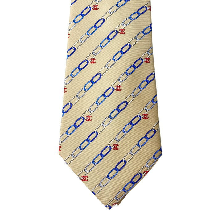 新品 シャネル CHANEL メンズ ココマーク ネクタイ タグ付