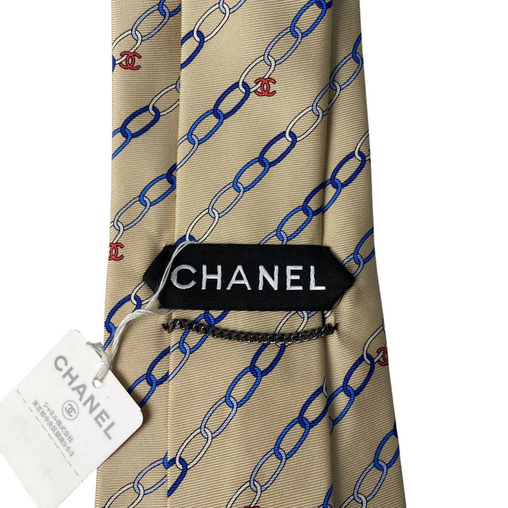 新品 シャネル CHANEL メンズ ココマーク ネクタイ タグ付