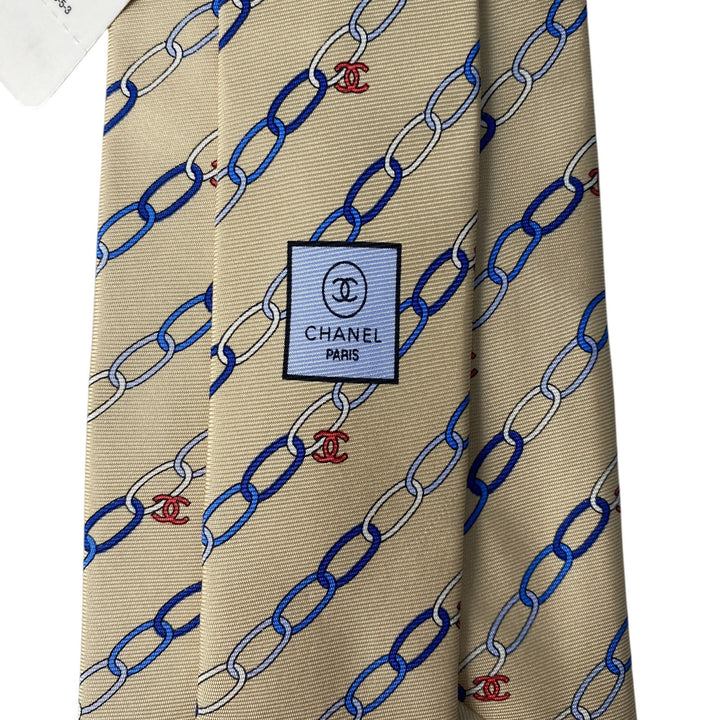 新品 シャネル CHANEL メンズ ココマーク ネクタイ タグ付