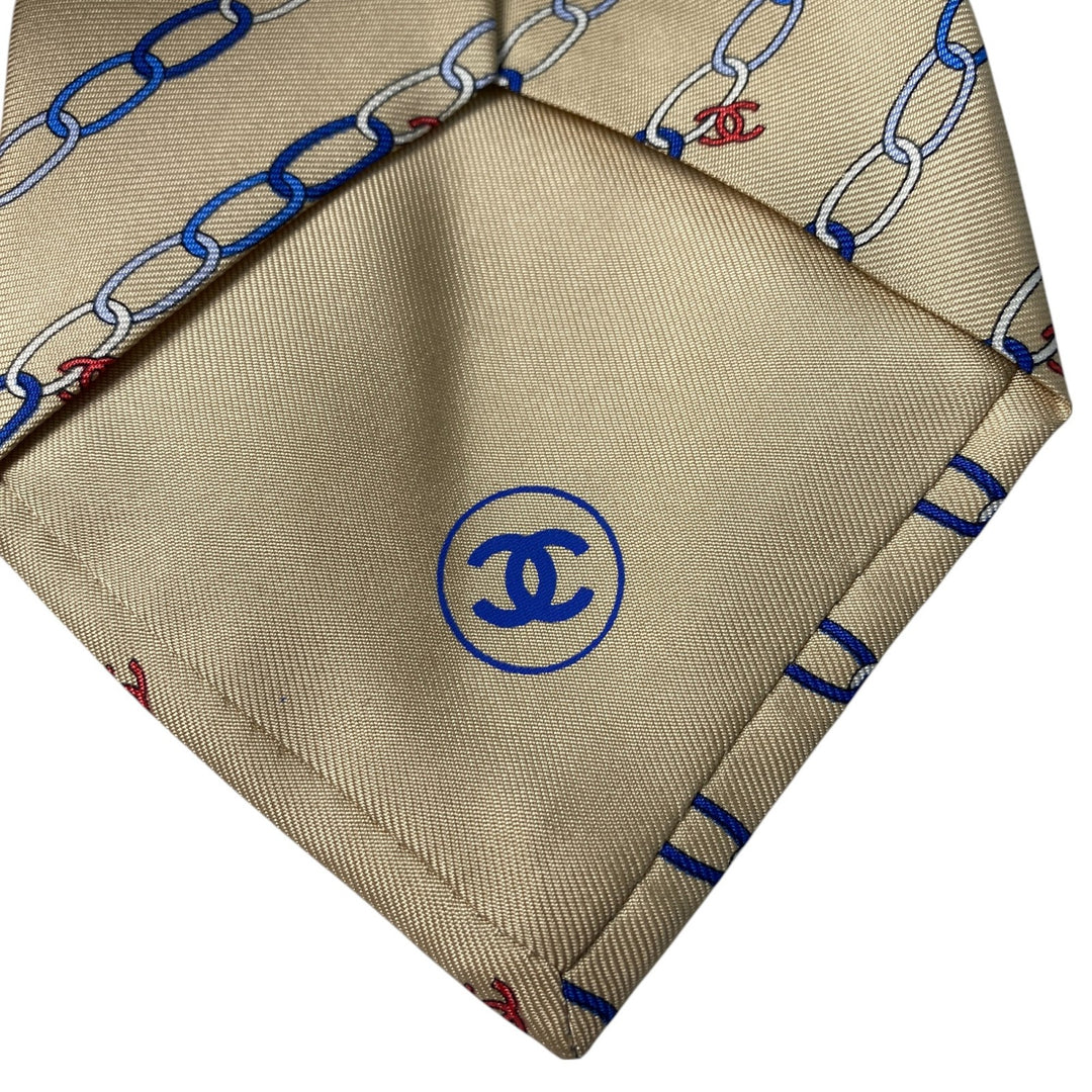 新品 シャネル CHANEL メンズ ココマーク ネクタイ タグ付