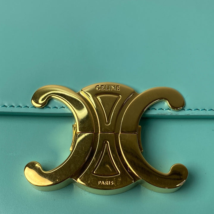 未使用 セリーヌ CELINE レディース トリオンフ クロード ショルダーバッグ ハンドバッグ S.DR.4221