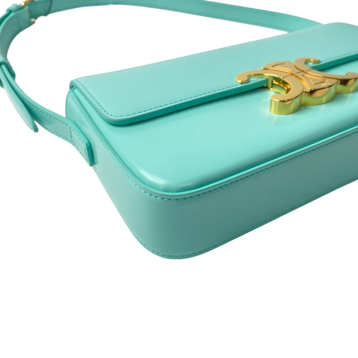 未使用 セリーヌ CELINE レディース トリオンフ クロード ショルダーバッグ ハンドバッグ S.DR.4221