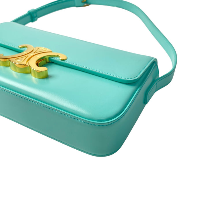 未使用 セリーヌ CELINE レディース トリオンフ クロード ショルダーバッグ ハンドバッグ S.DR.4221