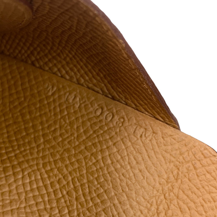 新品 エルメス HERMES レディース ガルヴィ デュオ ゴールド エプソン W刻印 コインケース