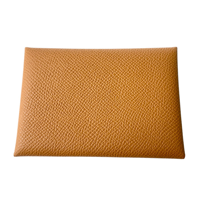 新品 エルメス HERMES レディース ガルヴィ デュオ ゴールド エプソン W刻印 コインケース