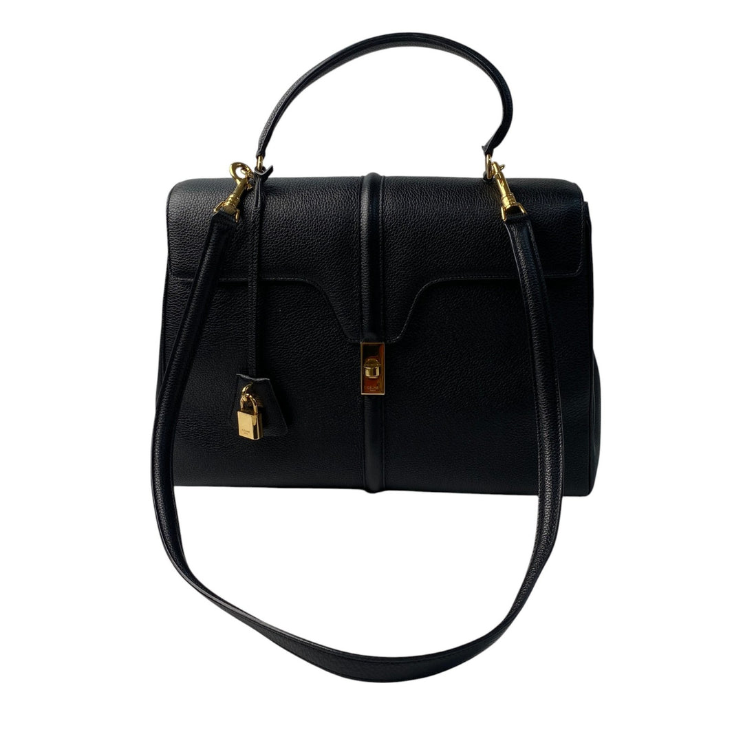 美品 セリーヌ CELINE レディース ハンドバッグ ショルダーバッグ 16セーズ クラシック 2way 187373