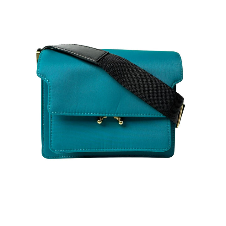 美品 マルニ marni トランク ナイロン ショルダーバッグ アイコンバッグ 斜めがけ クロスボディ レディース