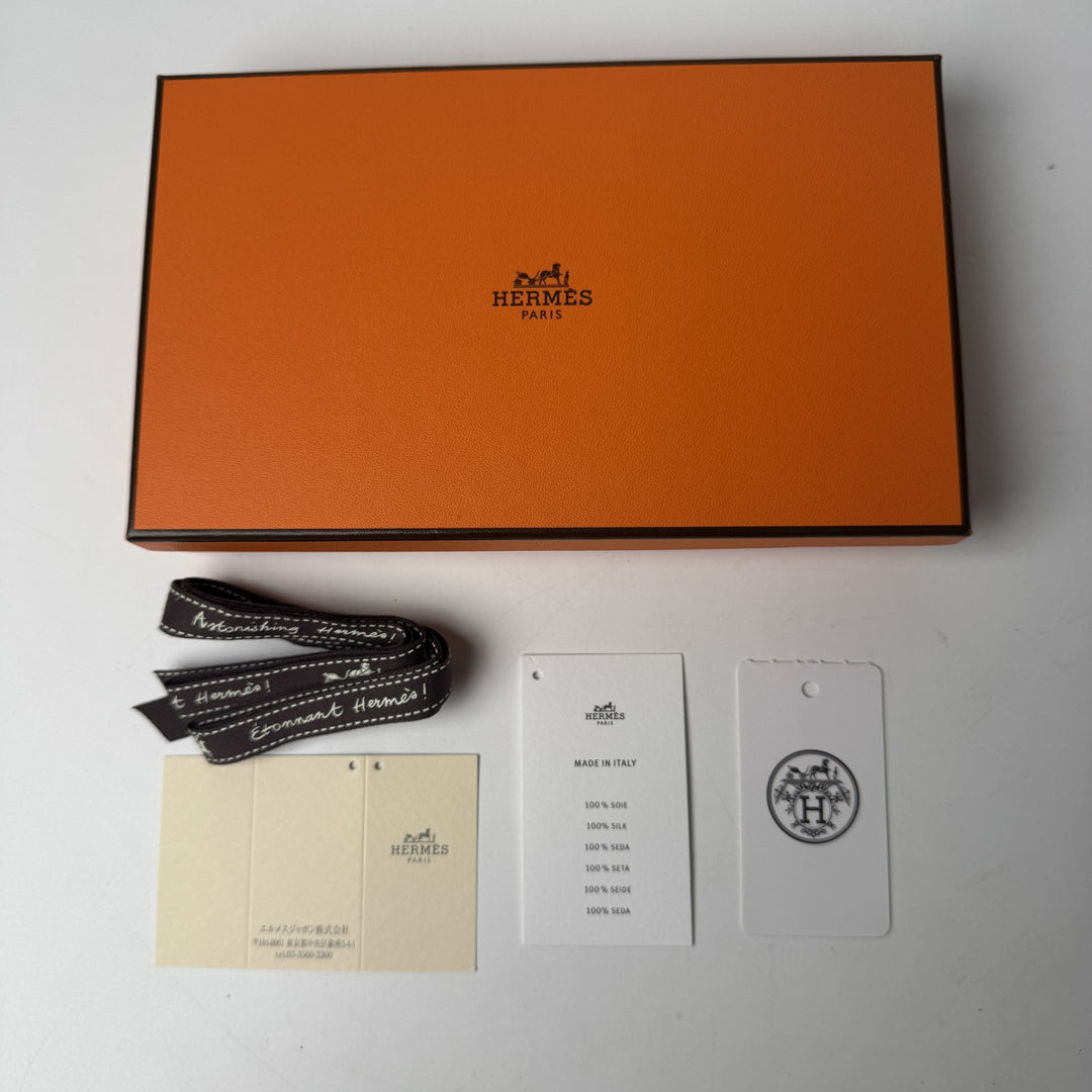 未使用 エルメス HERMES グルネル エクスリブリス バレッタ レディース
