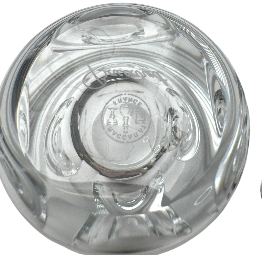 バカラ BACCARAT オリオン ロックグラス ペア 2客セット クリスタル 希少 廃盤品