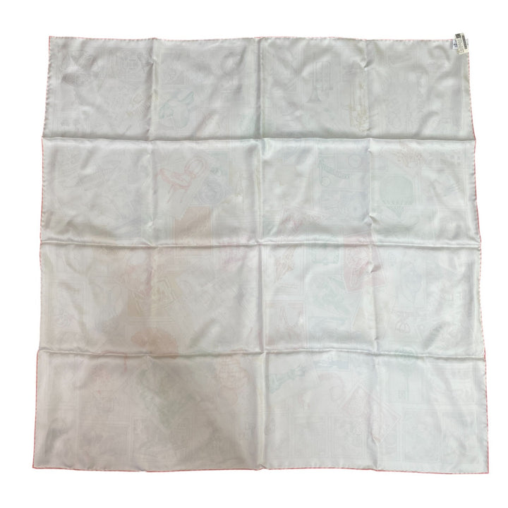 未使用 エルメス HERMES カレ 90 フォーブルの切手愛好家 レディース