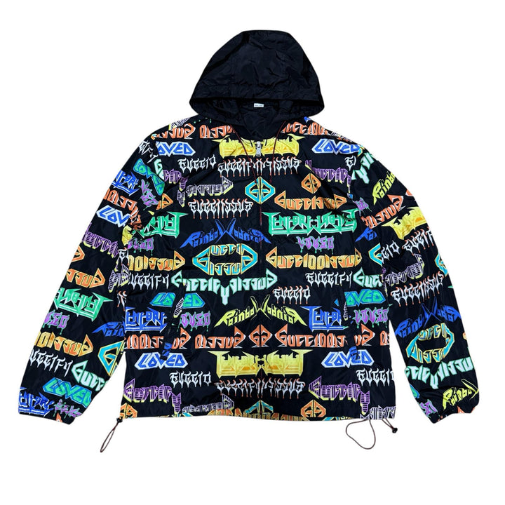 グッチ GUCCI メタルロゴ ナイロンジャケット 546344 ZAAH3 #44 メンズ