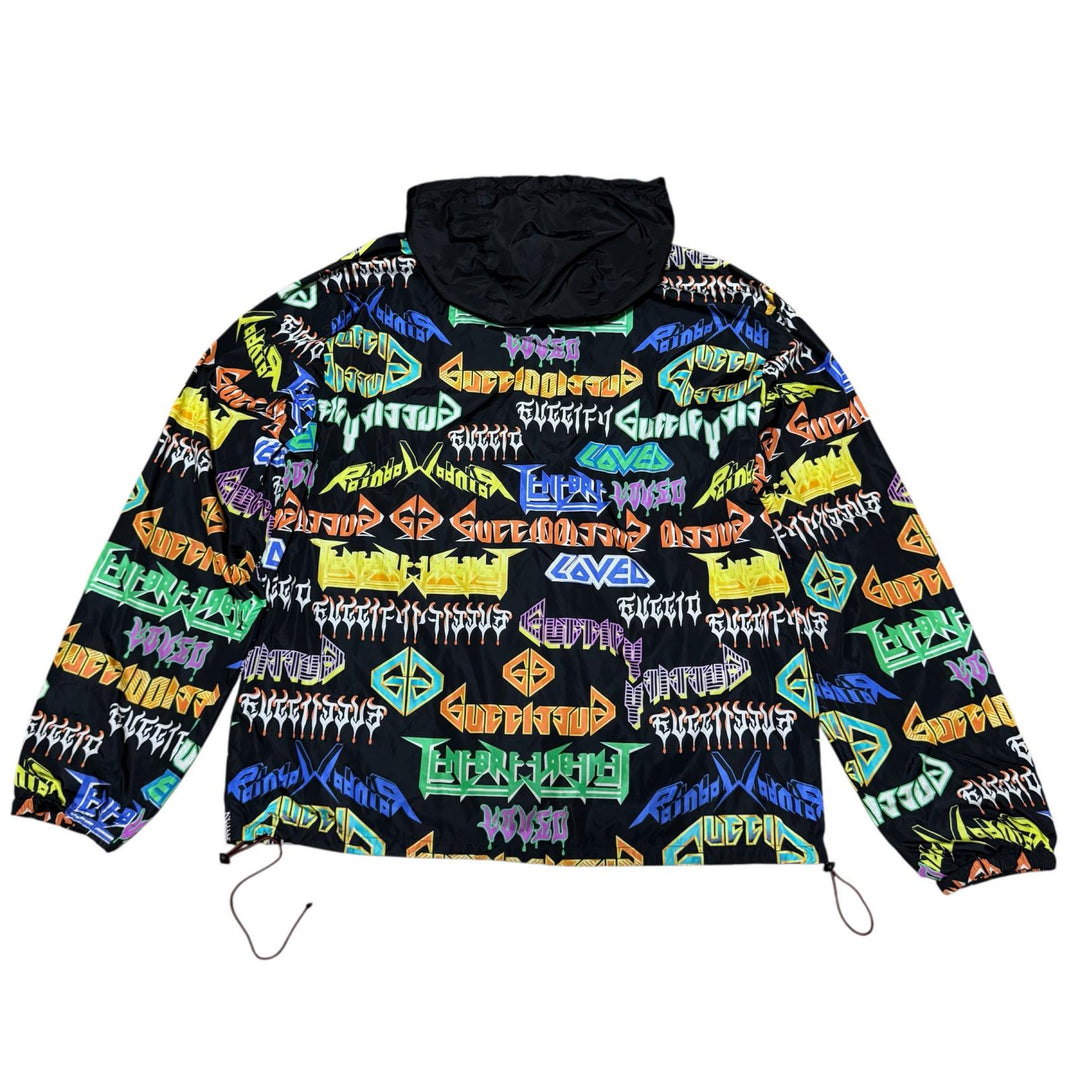 グッチ GUCCI メタルロゴ ナイロンジャケット 546344 ZAAH3 #44 メンズ