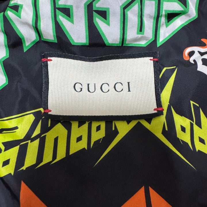 グッチ GUCCI メタルロゴ ナイロンジャケット 546344 ZAAH3 #44 メンズ