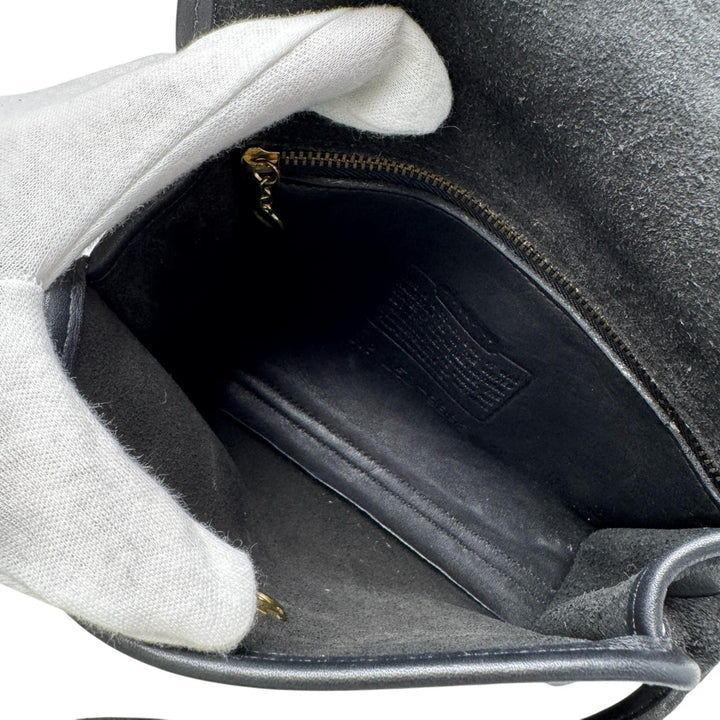 オールドコーチ OLD COACH ドイツホック ショルダーバッグ ブラック 斜めがけ クロスボディ レディース