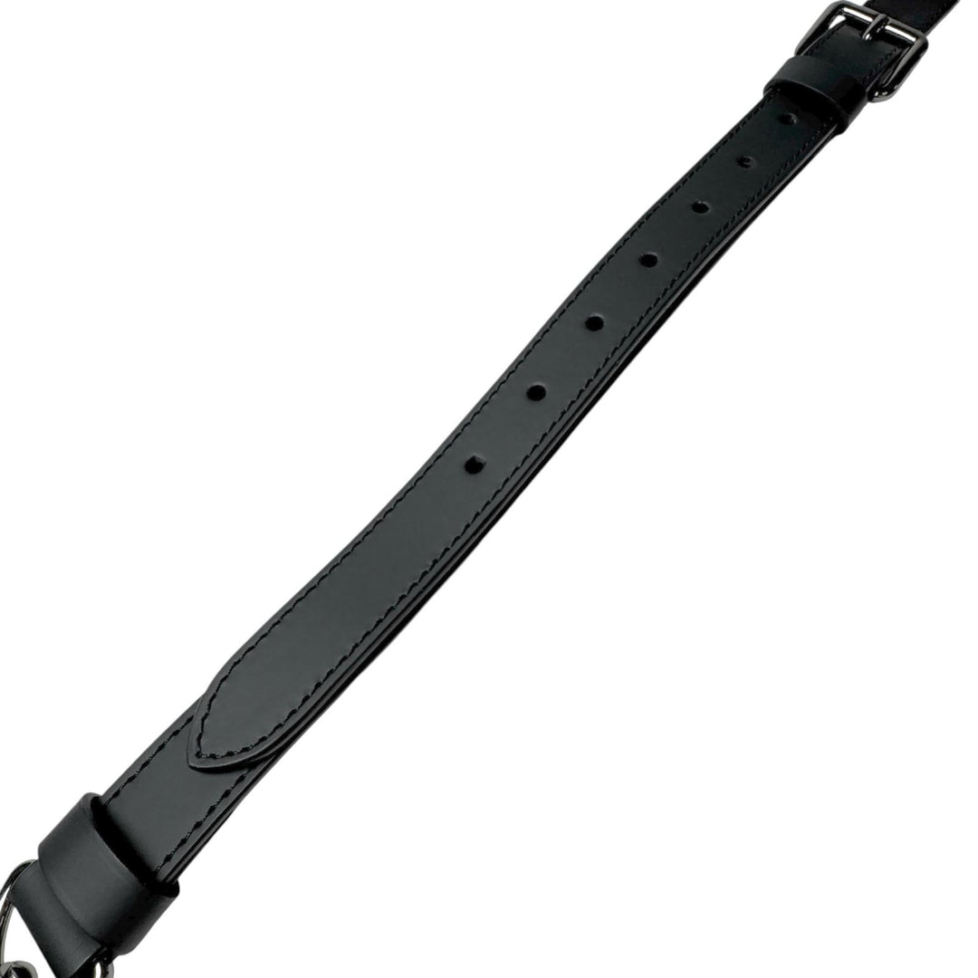 美品 ルイ ヴィトン LOUIS VUITTON ショルダーストラップ ブラック SV金具 メンズ