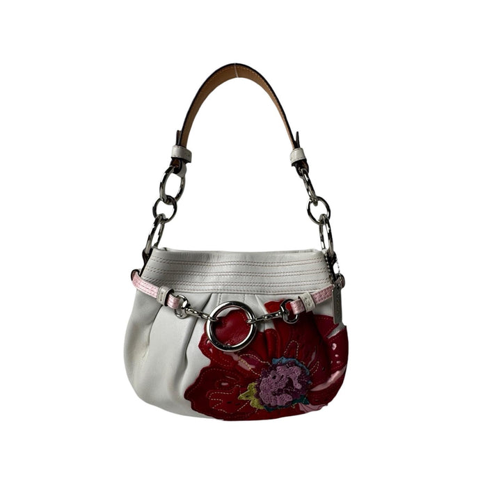 コーチ coach ポピー フラワーモチーフ ワンショルダー ミニバッグ レディース