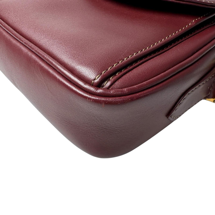 美品 カルティエ Cartier マストライン ショルダーバッグ 斜めがけ クロスボディ レディース