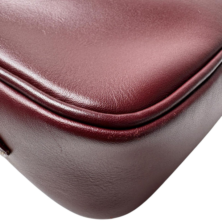 美品 カルティエ Cartier マストライン ショルダーバッグ 斜めがけ クロスボディ レディース