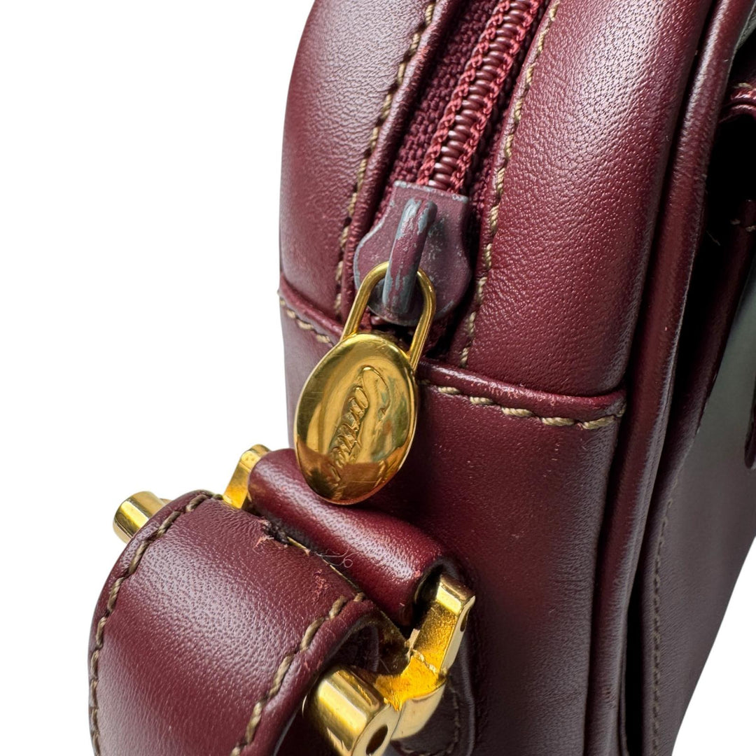 美品 カルティエ Cartier マストライン ショルダーバッグ 斜めがけ クロスボディ レディース